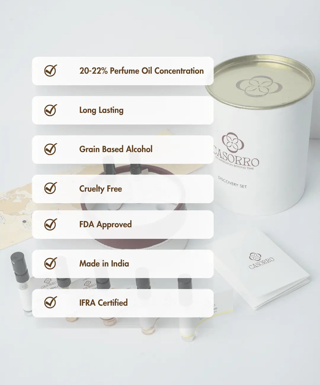 Discovery Set  | Pack of 7 | 2 ml Casorro