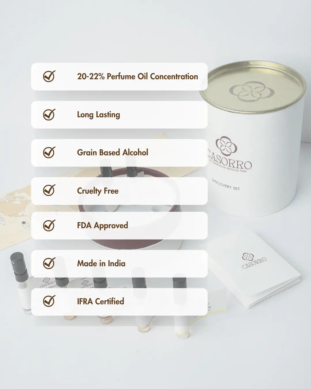 Discovery Set  | Pack of 7 | 2 ml Casorro