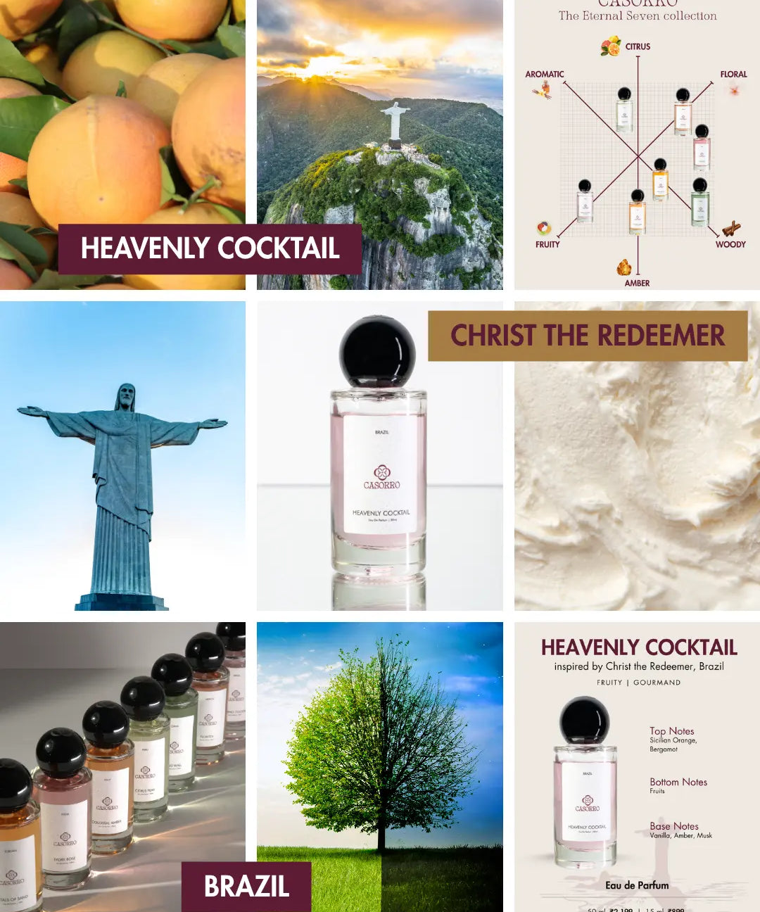 Heavenly Cocktail | Unisex Perfume | EDP Casorro