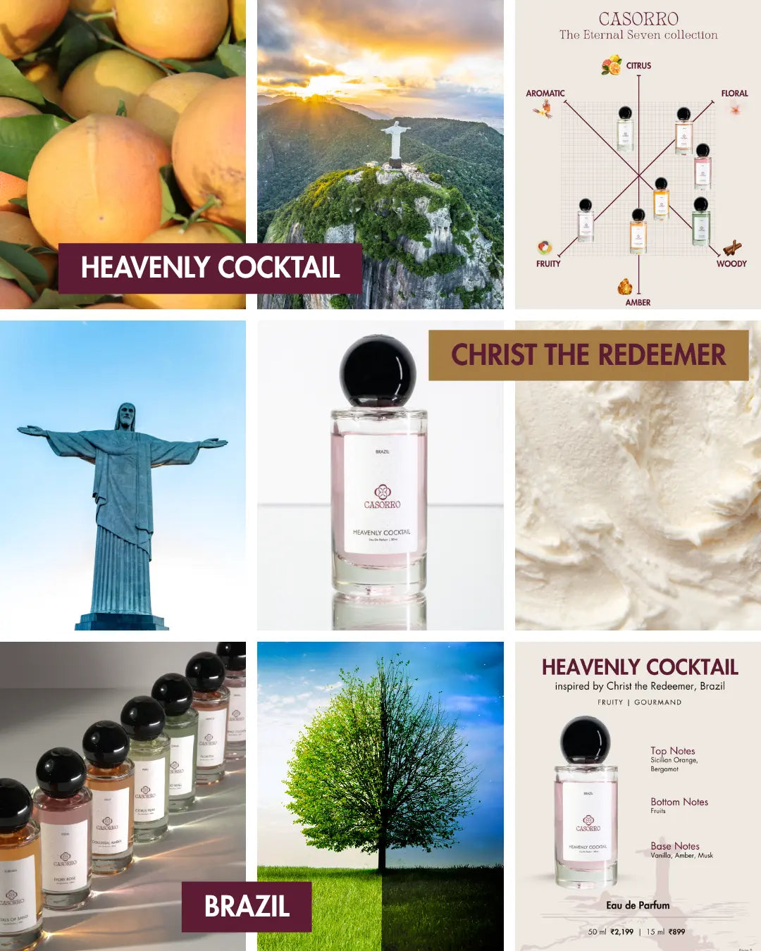 Heavenly Cocktail | Unisex Perfume | EDP Casorro