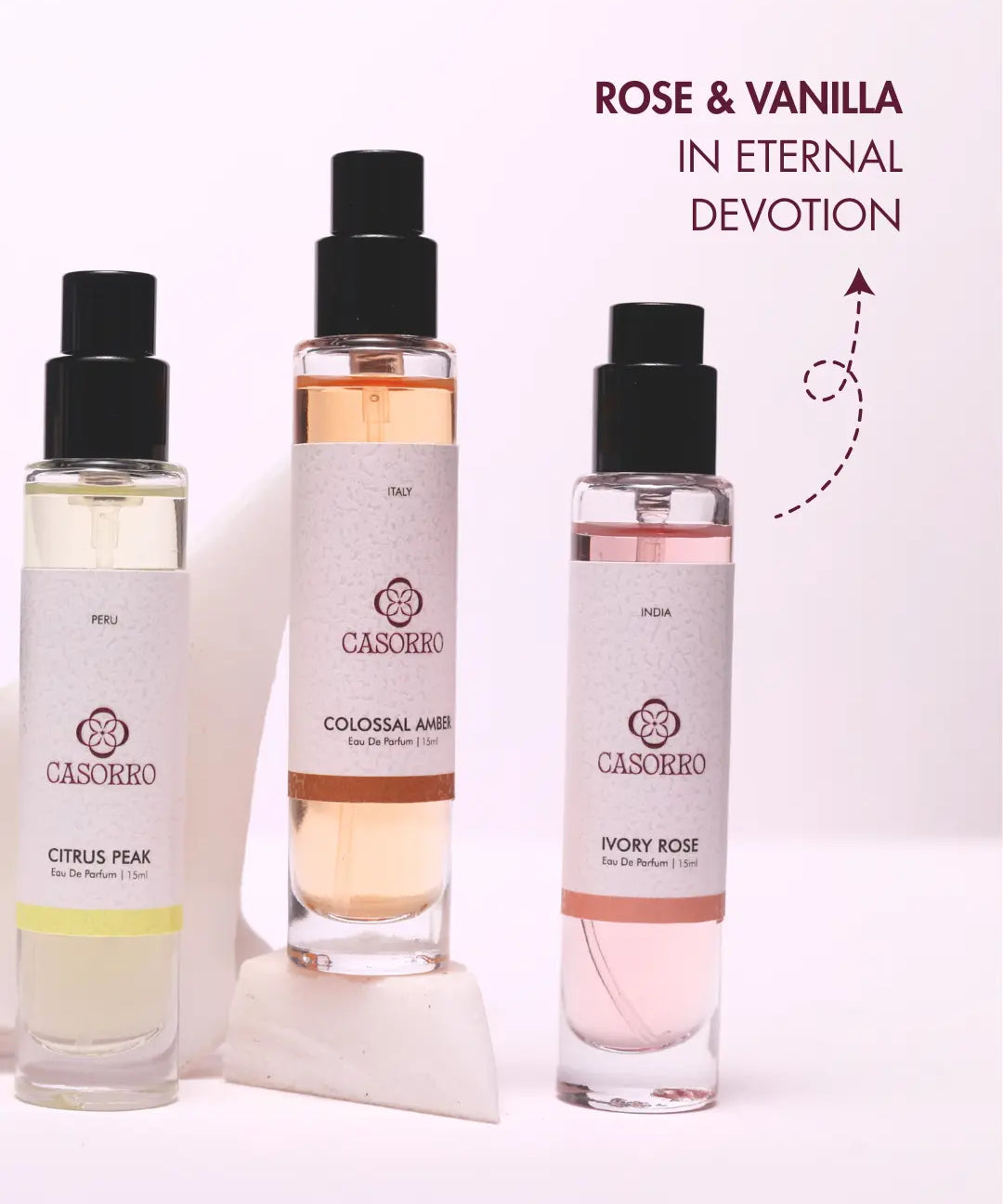 Ivory Rose | Unisex Perfume | EDP Casorro